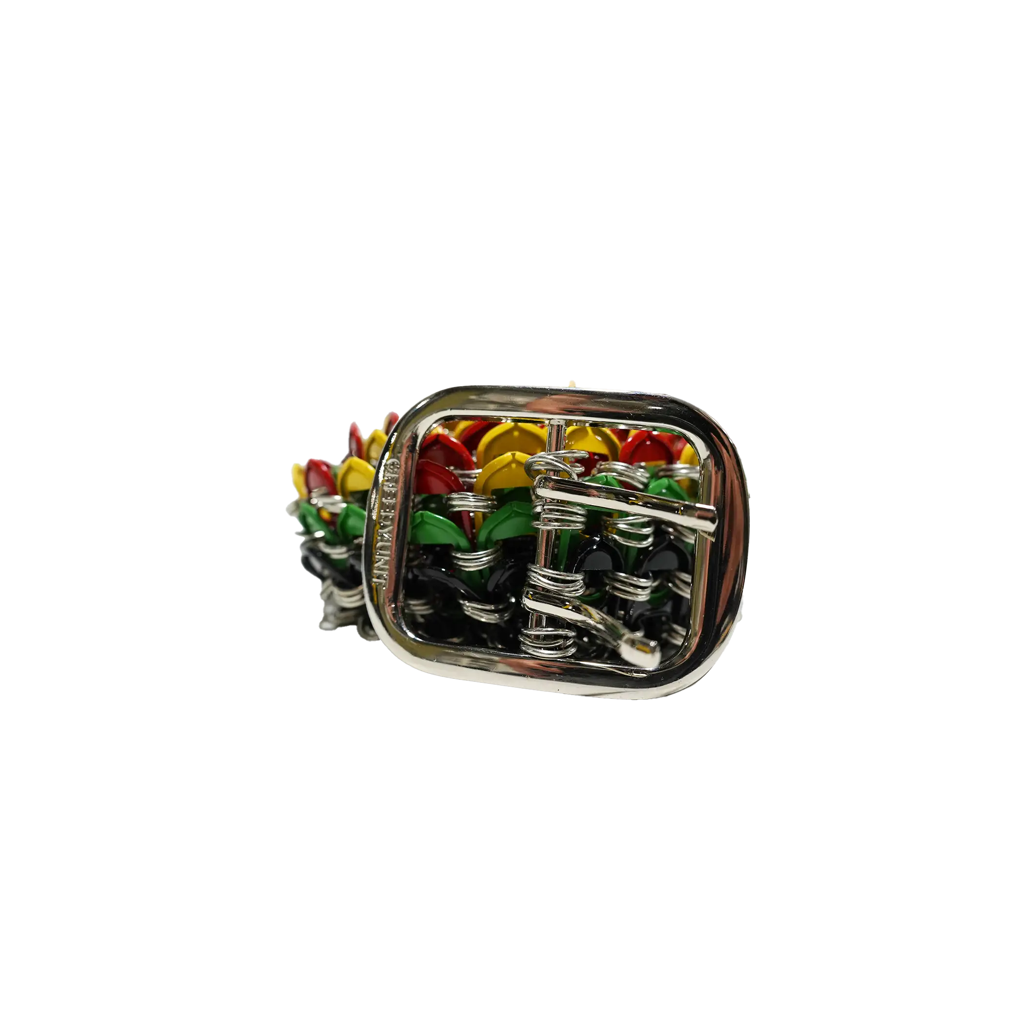 RASTA BOTTLE TAB BELT