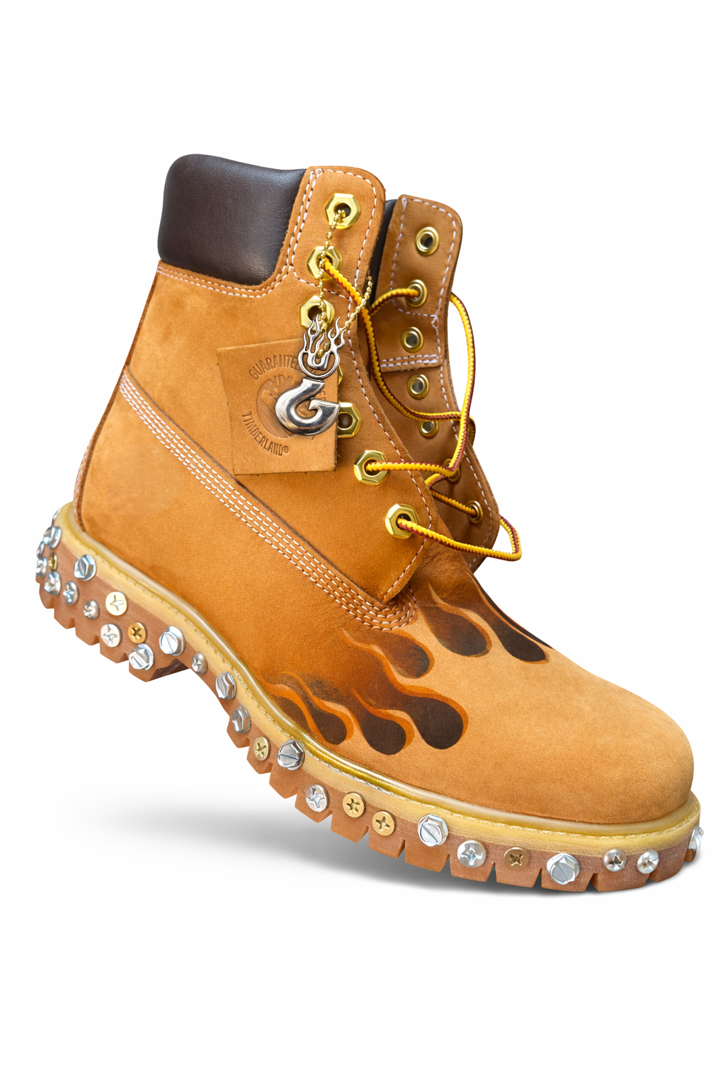 FLAME SCREW BOOTS WHEAT