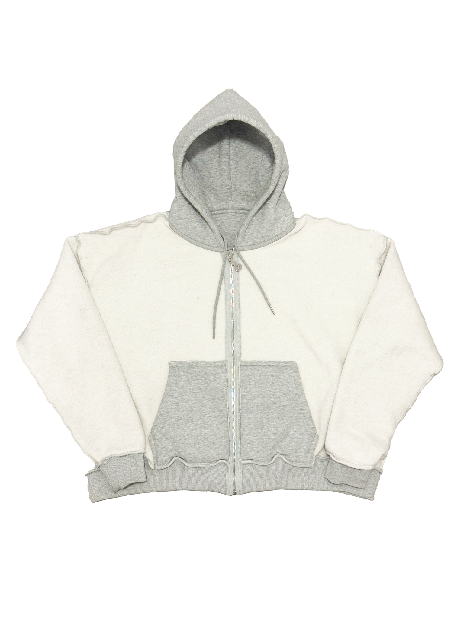 MULTI-TAG ZIP UP HOODIE – GREEDY(UNIT)