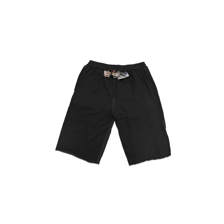 MULTI-TAG SWEAT SHORTS